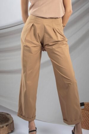 Pantalon Barrel Rory Gilmore Beige 0
